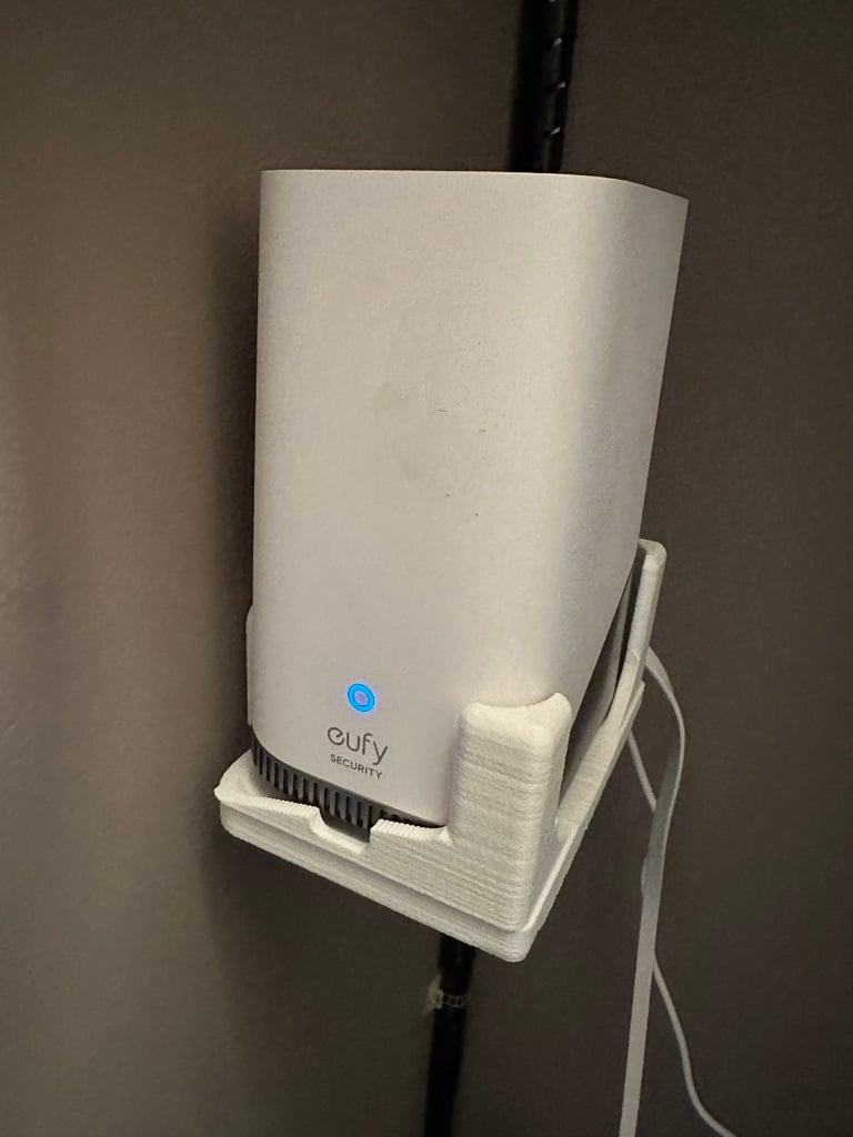 Wall mounting for Eufy Security HomeBase 3