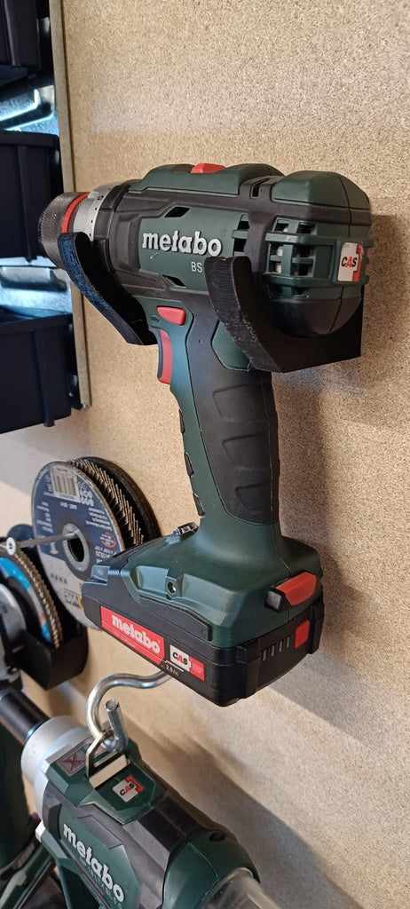 Wall mounting for Metabo Cordless Drill