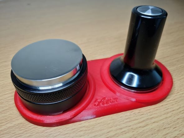 54mm Coffee Tamper and Distributor Pad / Dock for Sage/Breville Bambino Plus and Breville 800 Barista Series