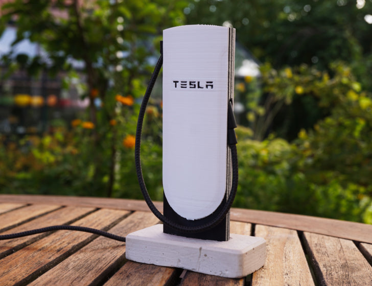 Tesla V4 Supercharger Phone Charger Model