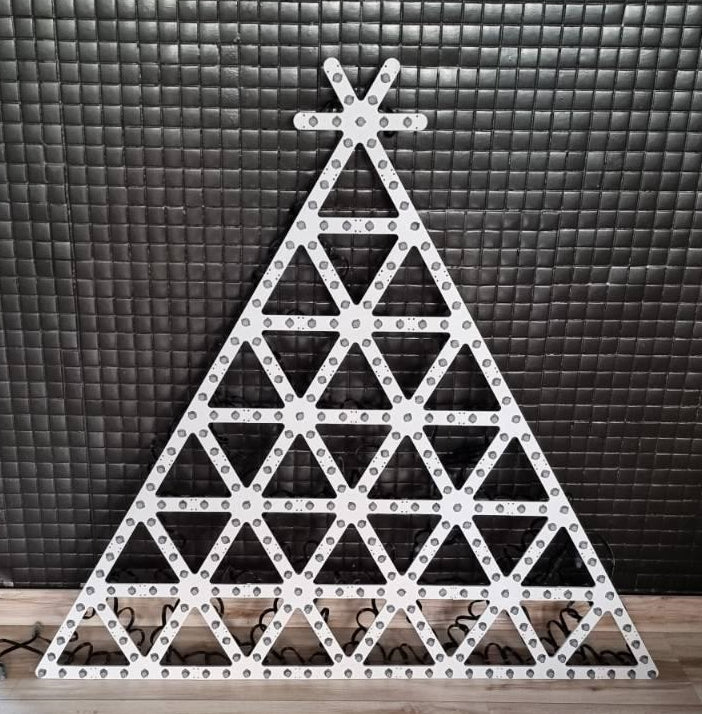 WS2811 Pixel Endless Snowflake Puzzle - Scalable Christmas Lights