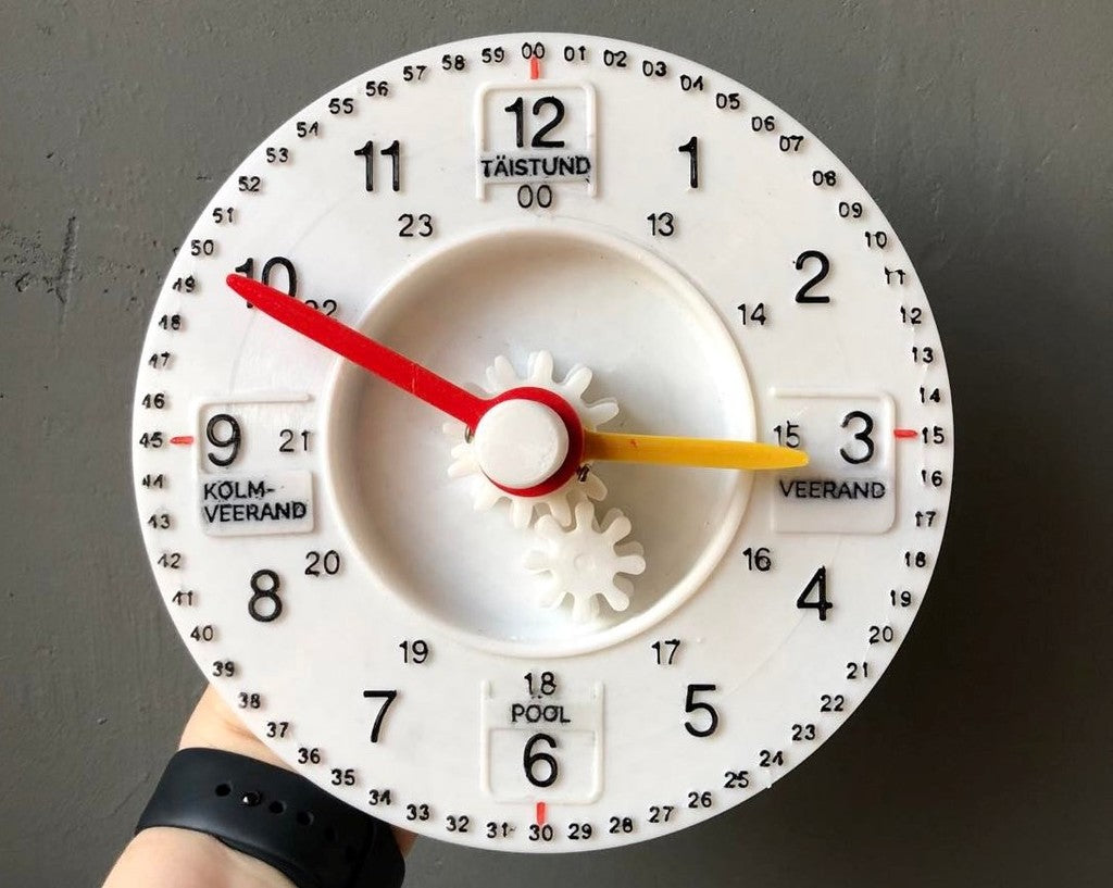 Pedagogical Learning Clock for Teaching in Time