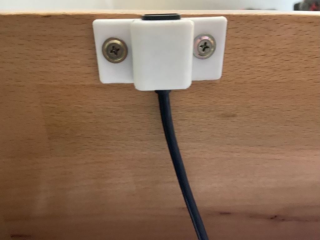 Under Desk USB Port Mount for Office Accessories