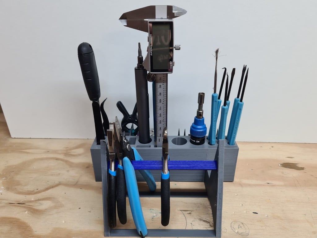 3D tool holder for soldering and Dremel