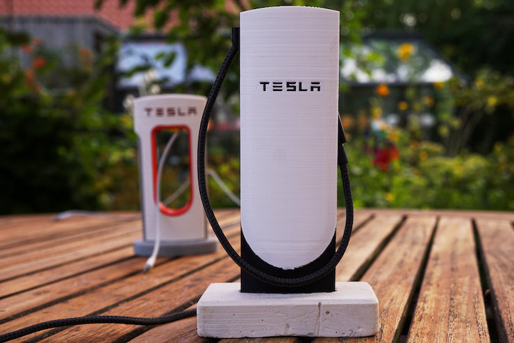 Tesla V4 Supercharger Phone Charger Model