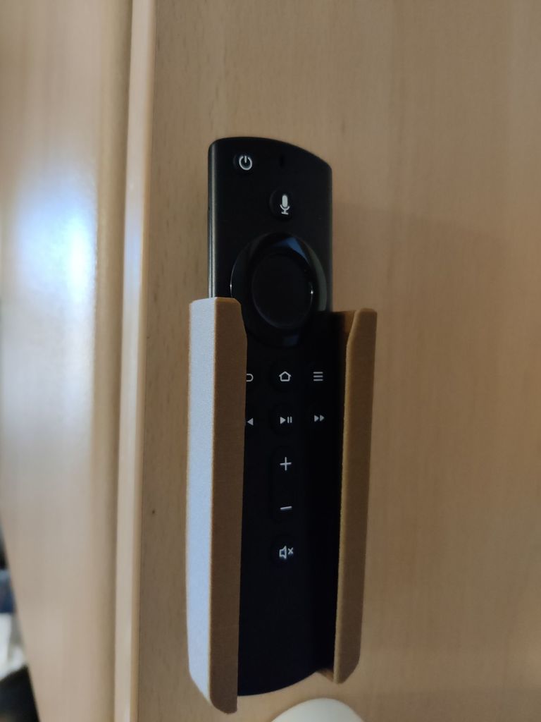 Arylic and FireTV remote control holder for wall mounting