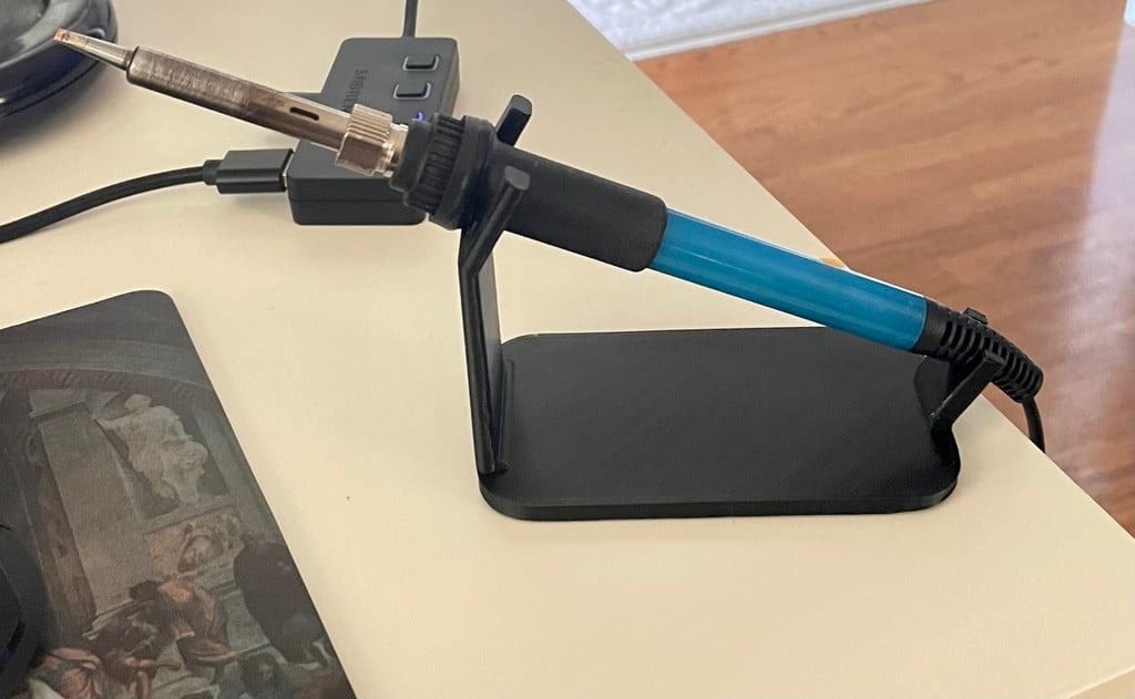 Wider Soldering Iron Holder Modified