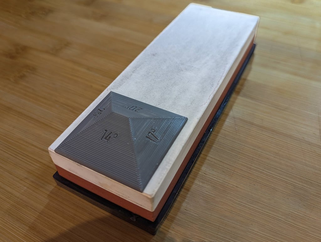 Whetstone Knife Sharpening Aid with Four Angles