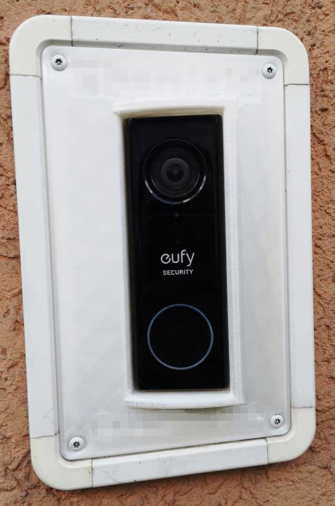 eufy Doorbell Wired mounting plate for STR Türstation TT