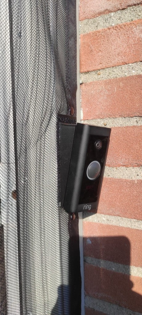Angled mounting for Ring Video doorbell (Right: 20, Up: 10)