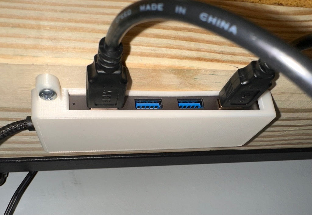 Under Desk Mount for Ultra Slim USB 3.0 Hub