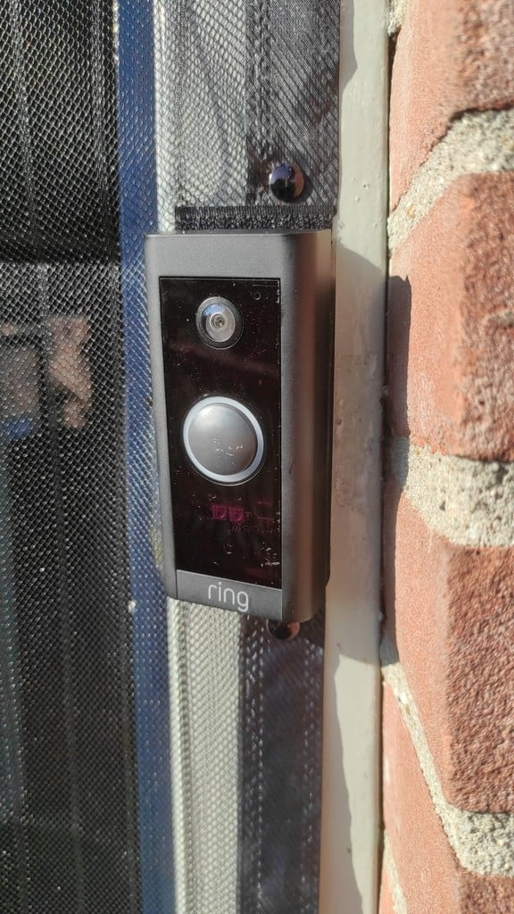 Angled mounting for Ring Video doorbell (Right: 20, Up: 10)