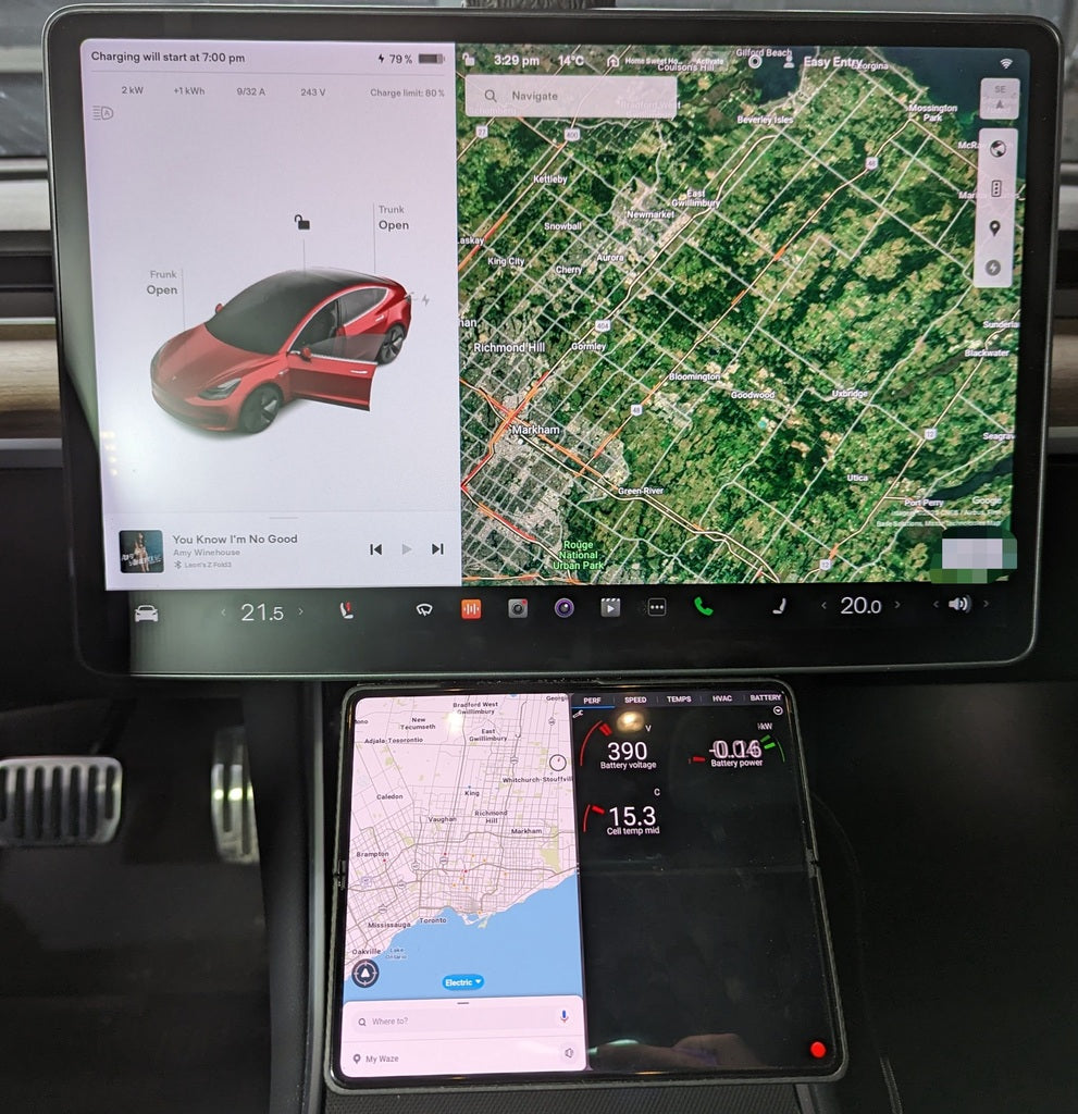MagSafe phone holder for Tesla Model 3/Y