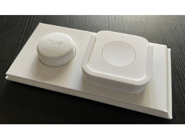 Hue smart button and Aqara button wall plate holder