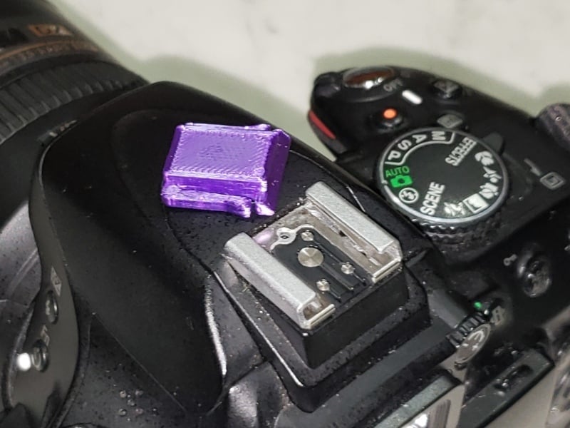 Hot Shoe Adapter Base / Cover for Nikon Cameras