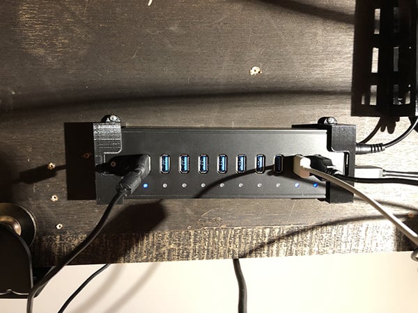 ORICO P10-U3-V1 Under-Desk Mount for 10-port USB Hub