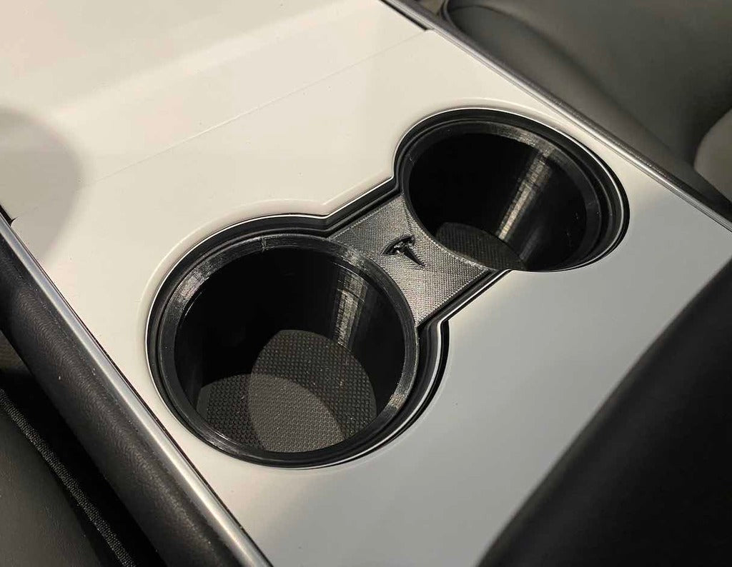Tesla Model 3 Double Cup Holder Insert