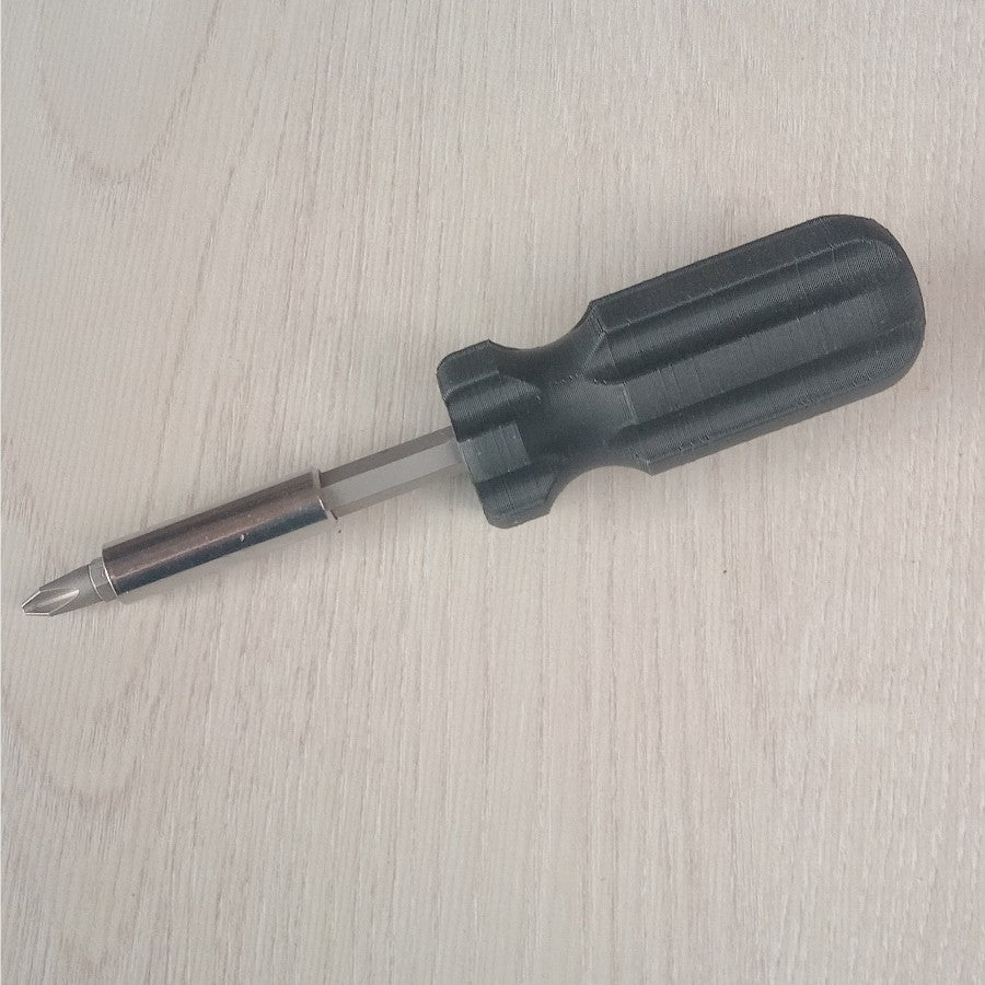 Mango screwdriver handle for 1/4&quot; magnetic bit holder