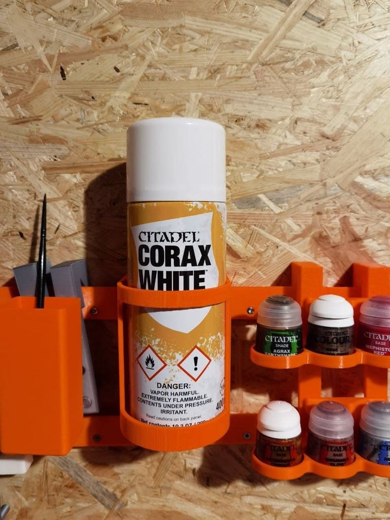 French Cleat Holder for Citadel Spray Aerosol Can