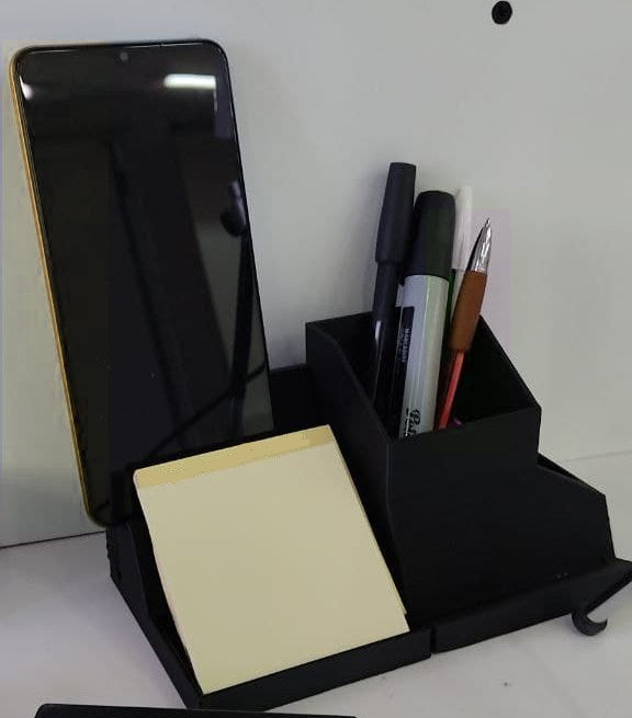 Desk organizer with phone holder - economic version