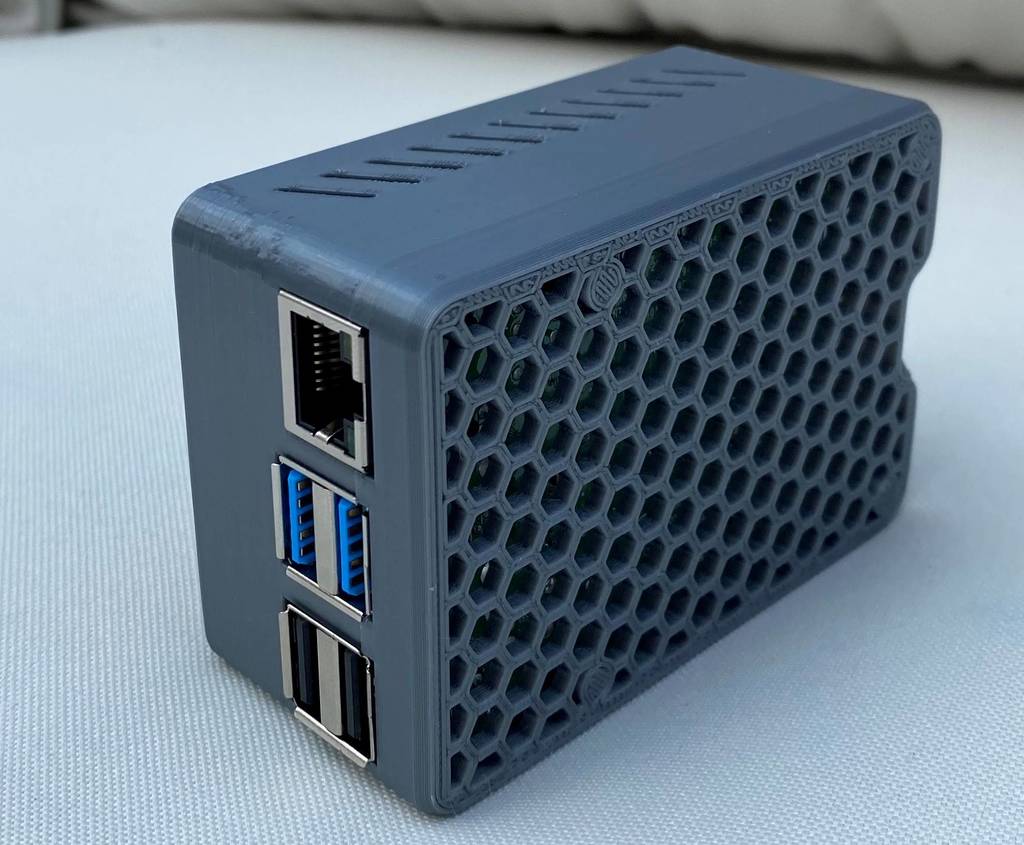 Low Profile Ice Tower Cooler Case for Raspberry Pi 4