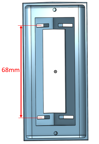 Angle bracket for Ring Doorbell Wired (2021)