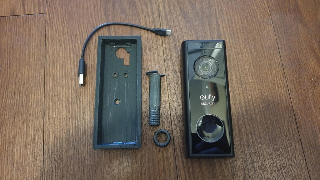 Eufy Wireless Doorbell Cam Peephole Mounting