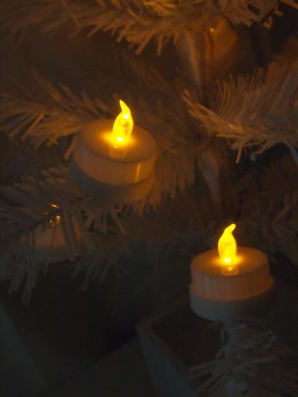LED Tealight Hanging Candle Holders for Christmas Trees