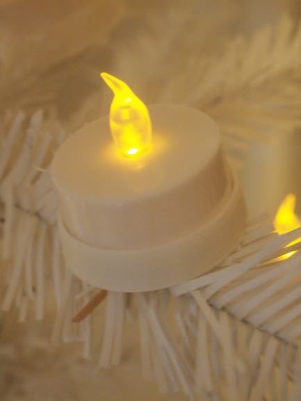 LED Tealight Hanging Candle Holders for Christmas Trees