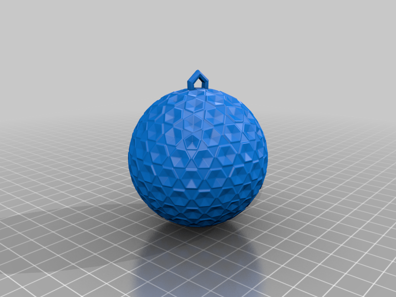 Christmas Bauble 2021 with Spikes - Xmas Bauble