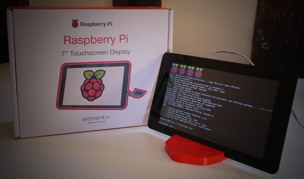 Raspberry Pi Touchscreen Display Stand for 3D printer
