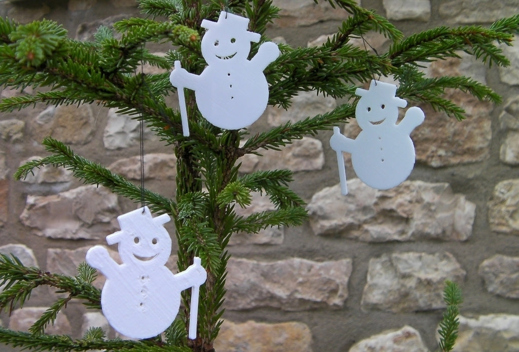 Snowman Christmas tree decoration