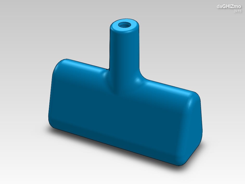 Starting handle for lawnmowers
