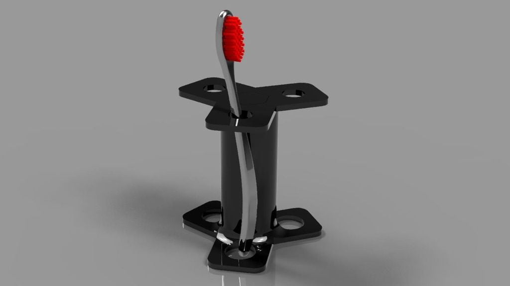 Toothbrush &amp; Shaver Holder
